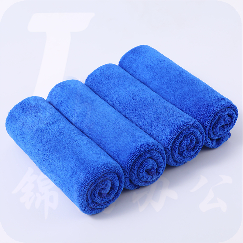 家政保洁抹布家务清洁专用毛巾吸水不掉毛加厚洗车擦玻璃地板厨房咖啡色