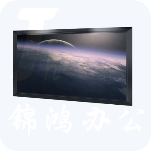 红叶180英寸16:9玻珠电动遥控幕布 投影幕布 投影幕布（左右电源可选 上黑边25cm）