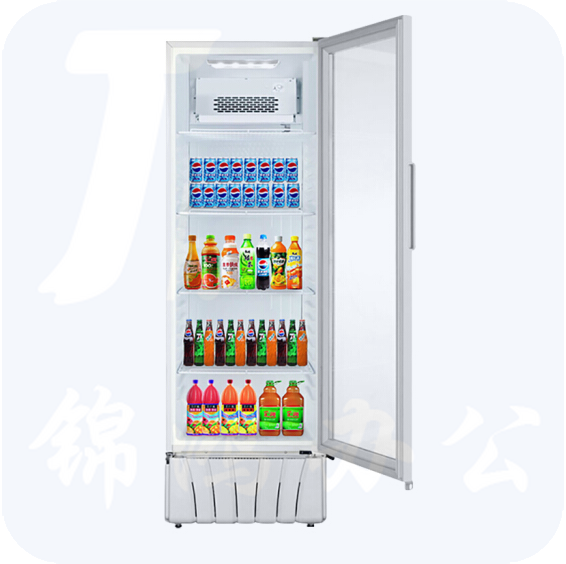 海尔（Haier）SC-412 大容积玻璃冷藏商用立式啤酒饮料展示柜冷柜