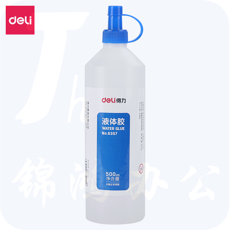 得力6357液体胶(500ml*6瓶