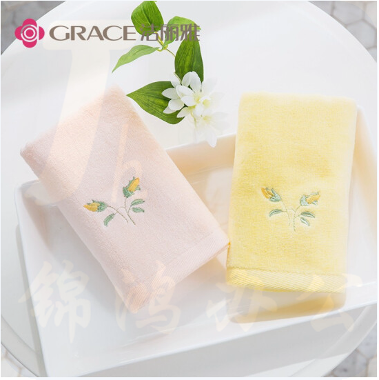 洁丽雅 毛巾 6223A 780mm*340mm 95g 随机颜色