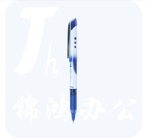 日本百乐 BLN-VBG5 蓝色 子弹头中性笔防滑签字笔水笔 0.5mm 6支