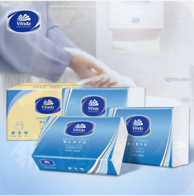 维达 VS2060 商用三折擦手纸 200张/包 20包/箱