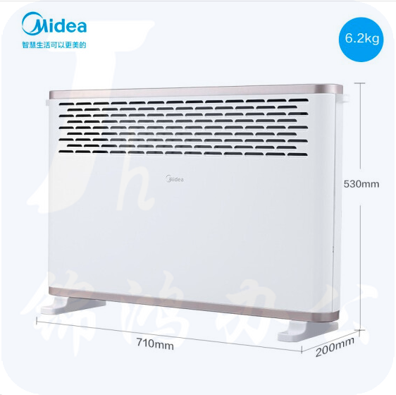 美的 HDY20K 取暖器 2000W 家用电暖器电暖气