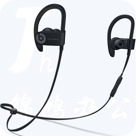  Beats Powerbeats3  运动耳机 入耳式耳机 - 黑色 ML8V2PA/A