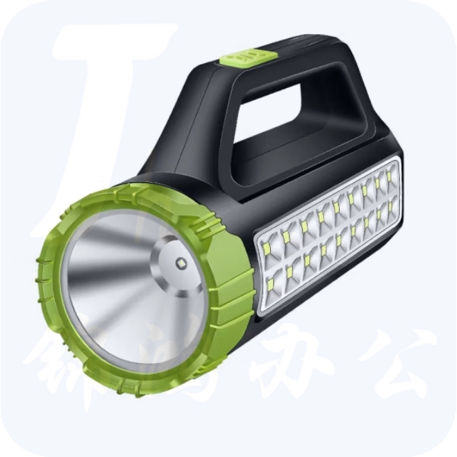 康铭手电筒充电强光手电筒探照灯手提灯 KM-D2605