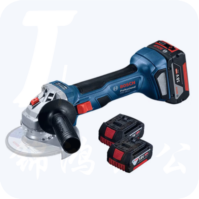 博世 GWS 180-LI 18V锂电角磨机切割机开槽机打磨机 4.0Ah电池 2块