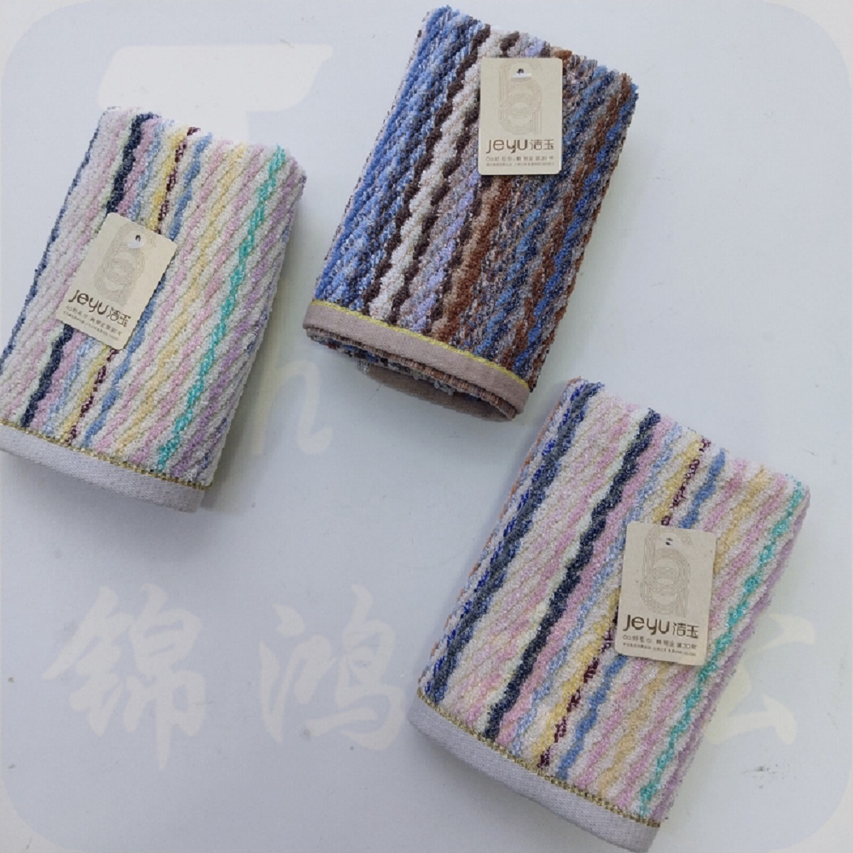 洁玉  日用普通花毛巾   30*70CM   花色随机