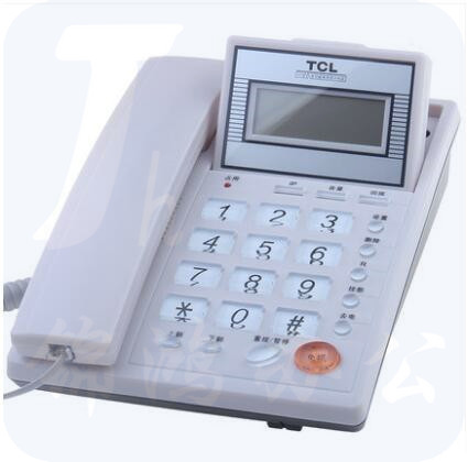  TCL电话机 HCD868(37) 来电显示 办公固定电话座机 颜色随机