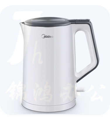 美的 1.5升 电热水壶 电水壶热水壶1.5L304不锈钢 SH15Colour102