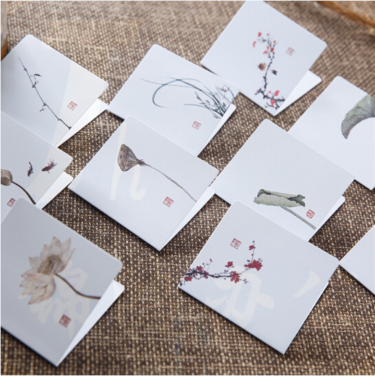 贺卡 祝福卡 明信片   花色随机  5张/包   单位：包