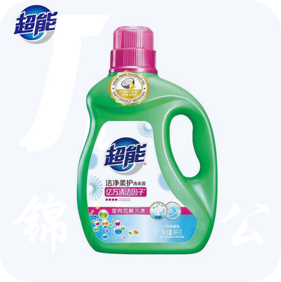 超能 洗衣液3kg+300g 洁净柔护洗衣液定 向去渍高效洁净自然清香