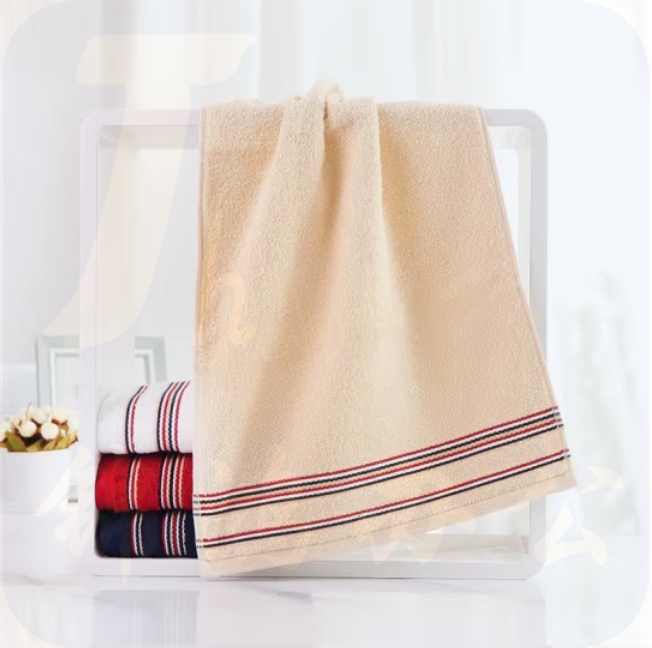 金号 毛巾 纯棉面巾 72*34cm 110g GA1067 颜色随机