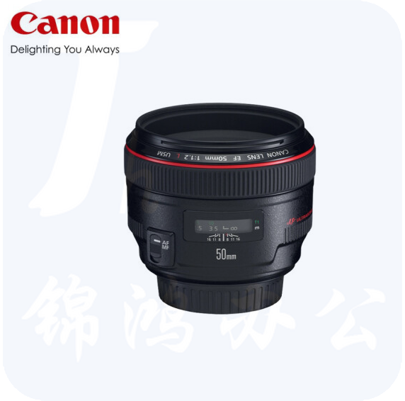 佳能（Canon）EF 50mm f/1.2L USM 单反镜头 标准定焦镜头