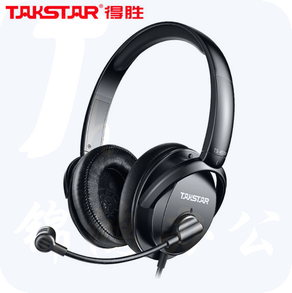 得胜（TAKSTAR）TS-450M头戴式耳机   有线带麦