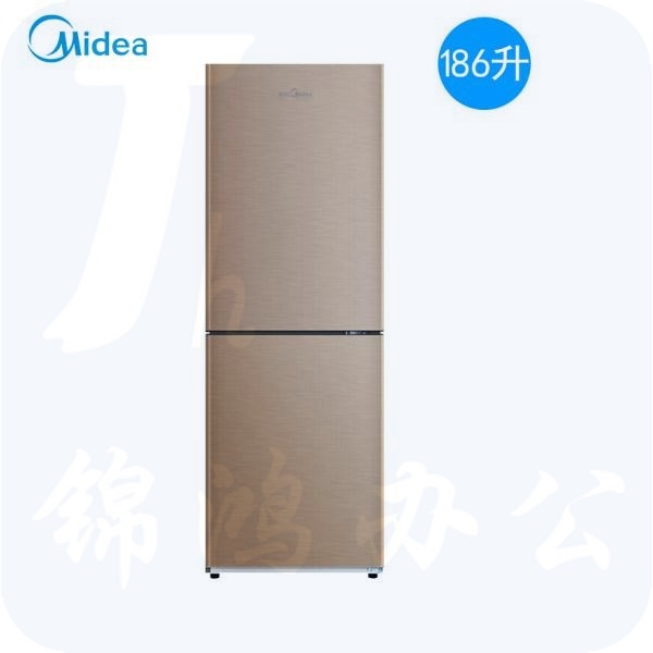 美的(Midea)186升 双门电冰箱 风冷无霜 BCD-186WMA