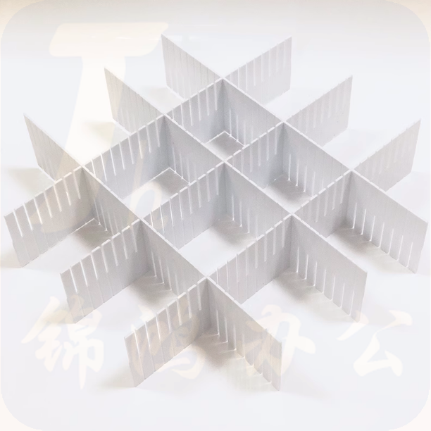 抽屉收纳板分隔板塑料板   32.5*7*0.5cm 12片装   货号：JC