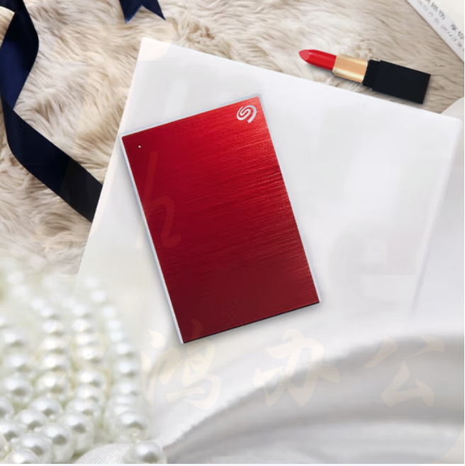 希捷 2TB移动硬盘 加密 USB3.0 希捷铭 2.5英寸 兼容Mac 红 STKY2000403