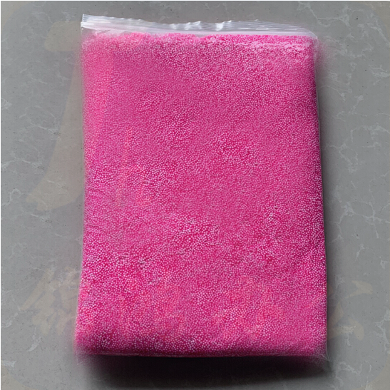  雪花泥 珍珠泥 颗粒泥超轻粘土 粉色 500g/包