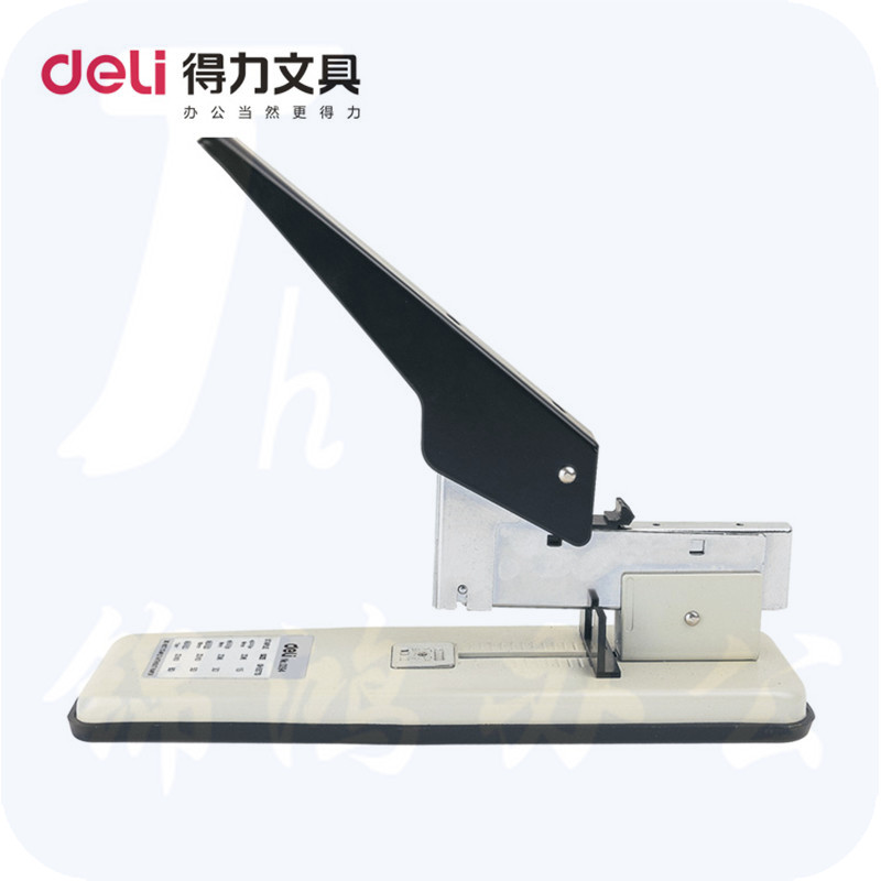 得力 重型订书机 0393 可订210页 适用23/6-23/25钉 混色