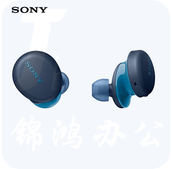 索尼 WF-XB700 重低音真无线耳机 IPX4防水防汗 智能操控 蓝色/