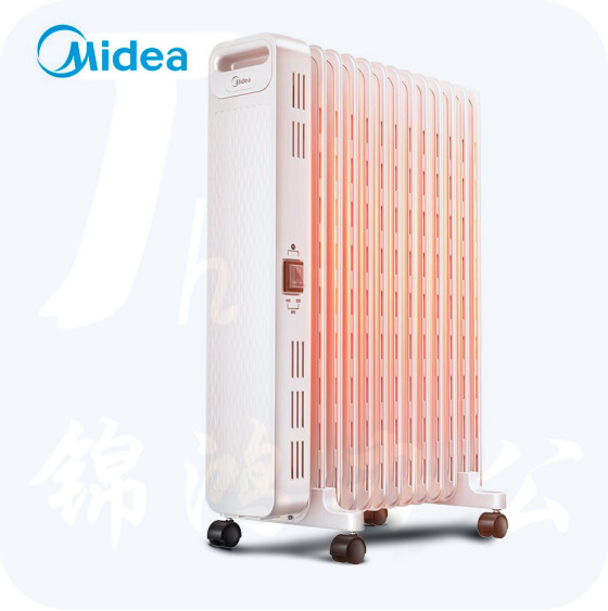 美的 HYX22N 取暖器 2200W 电暖气片电热油汀