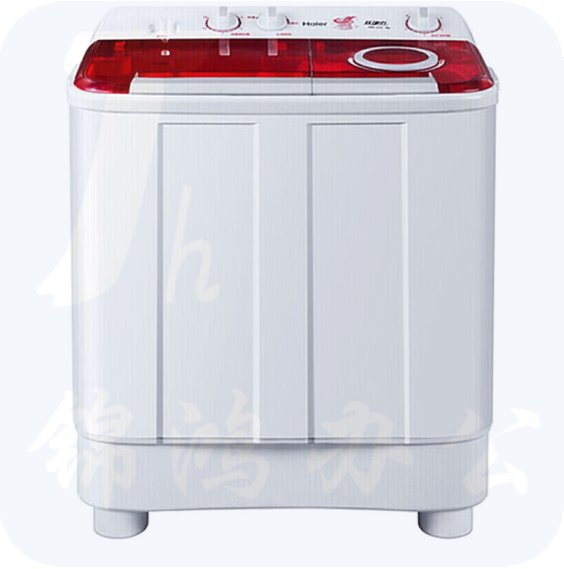 海尔半自动洗衣机双缸双桶9公斤KG大容量家用双净力老式波轮双电机强力去污 XPB90-1127HS