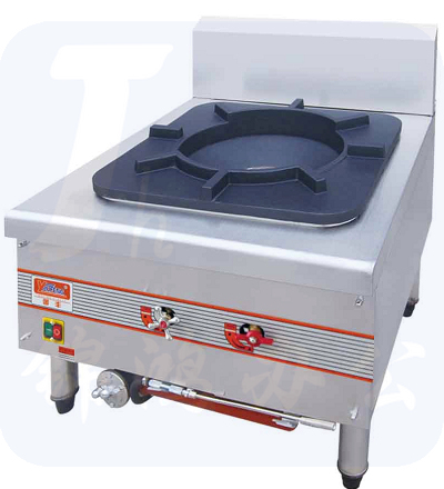 御丰 鼓风单眼低汤灶  带熄火保护 电子打火 600*700  货号：WY