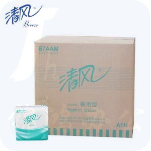 清风酒店餐巾纸 230*230mm 50张/包 72包/箱