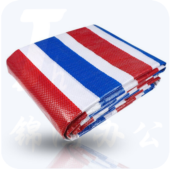 彩条布 10*20米户外防雨布防水布加厚塑料布篷布