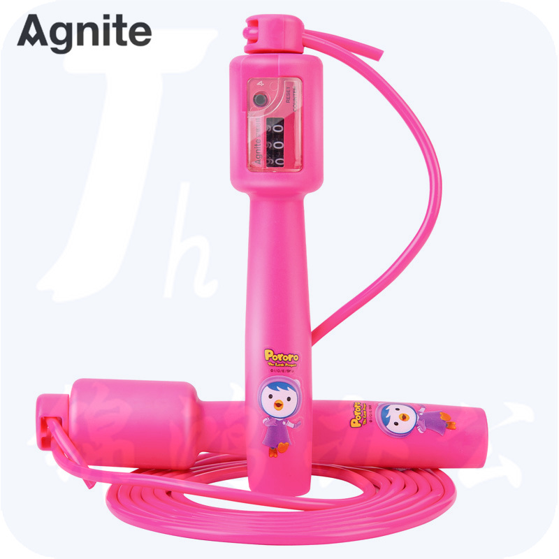 安格耐特F4131机械计数跳绳(混色)(单根装)(PVC绳)