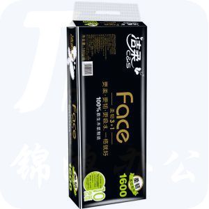 洁柔 蓝面子3层卷纸\140g/卷，12卷/提