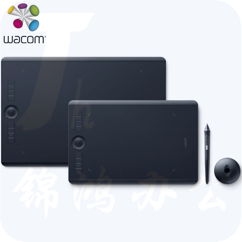 Wacom 和冠 影拓Pro intuosPro 数位板 绘画板 手绘板 电脑绘图板 触控 蓝牙 PTH-660/K0 M号
