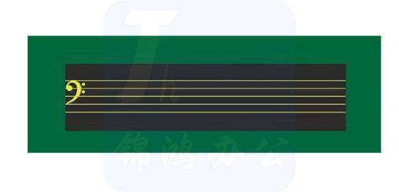 教学黑板 黑白版  80*60