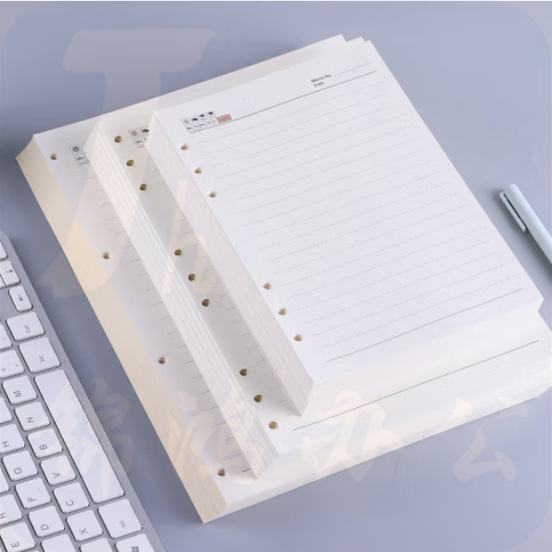 申士 918 18K 92张活页笔记本替芯 适合9孔B5活页本横线内芯