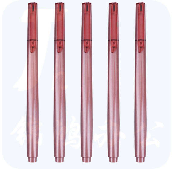 晨光AGPB1901红色中性笔 高密度子弹头0.5mm签字笔 水笔