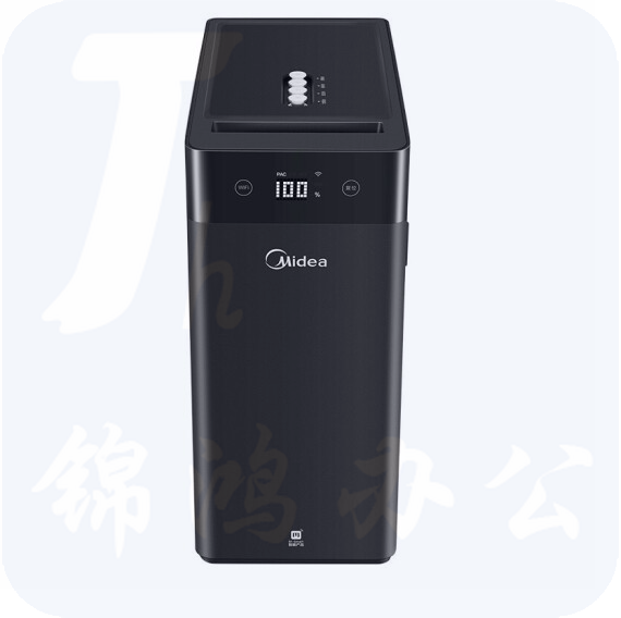 美的（Midea）净水器 智能家电 家用橱下式反渗透大通量纯水机MRC1898A-600G黑豆