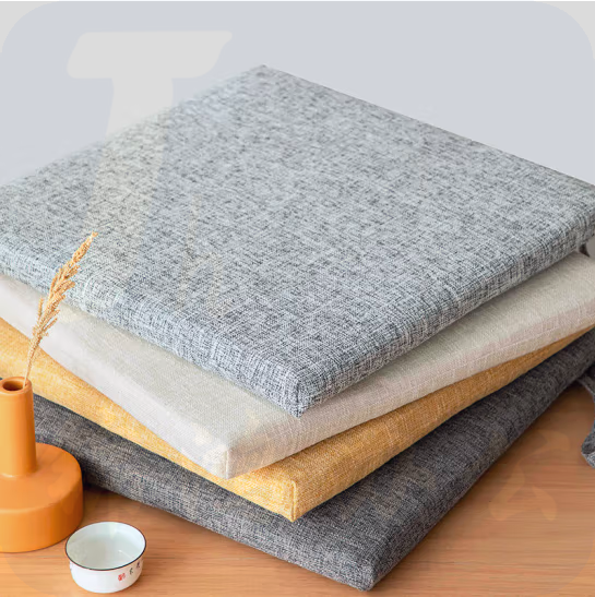 夏季坐垫仿麻透气防滑座垫汽车座垫四季款 40*40cm深灰