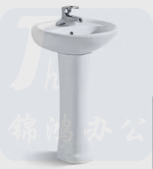 立柱手盆 550*420*840mm (不含安装）