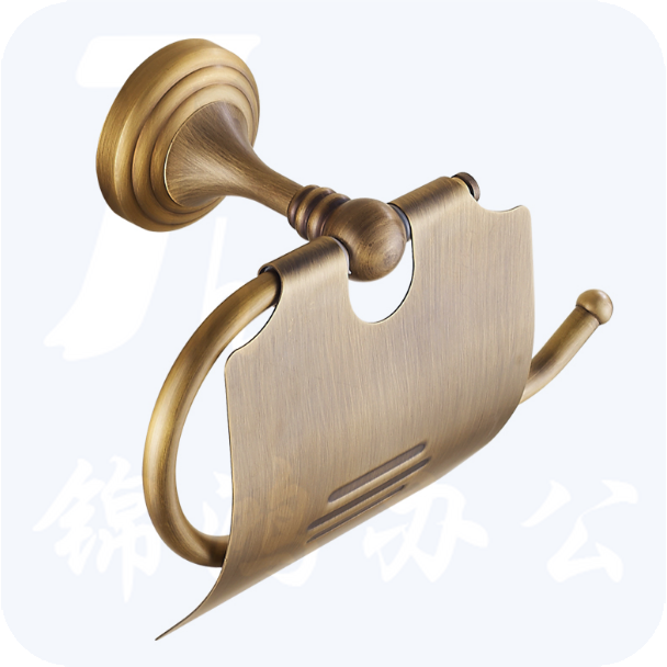 辉煌（HHSN）5J6807-MGG  全铜欧式仿古厕纸 全铜  卫生间纸巾盒卷纸 卫浴五金挂件