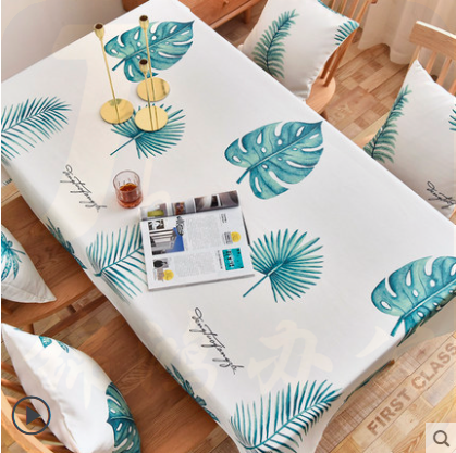 防水防油台布 长方形免洗塑料桌布 龟背无底：135*260