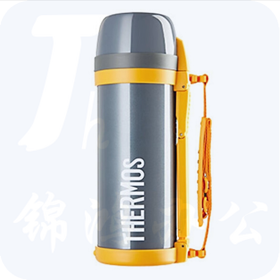 膳魔师 不锈钢保温壶2L热水壶暖水瓶带提绳FDH-2005 烟灰