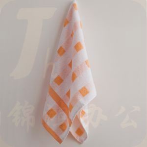 洁丽雅 毛巾 6237-1 76cm*34cm 1/120 桔色
