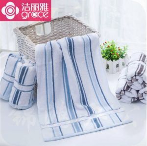 洁丽雅 高级毛巾 6498 蓝色
