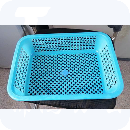 长方形塑料筛滴子 分类筐 小篮子 小方篮  收纳筐38*30*9cm  ad