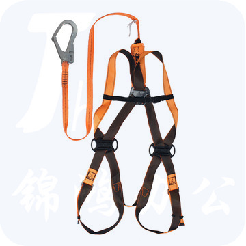 代尔塔 506101 一体型防坠套装 ENKIT01 橙色