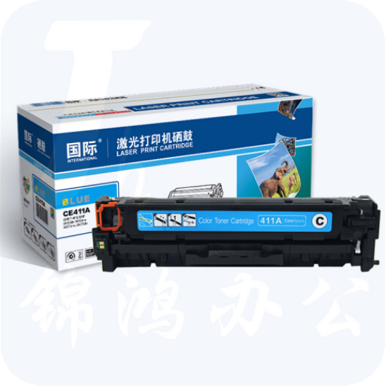 国际 CE411A 硒鼓 蓝色(适用HPM451dn/M451nw/M375nw/M475dn)
