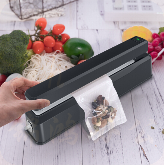 得力16495 手压式封口机 塑封机 塑料袋食品袋塑封机 【封口长度≤30cm 宽度≤5mm】