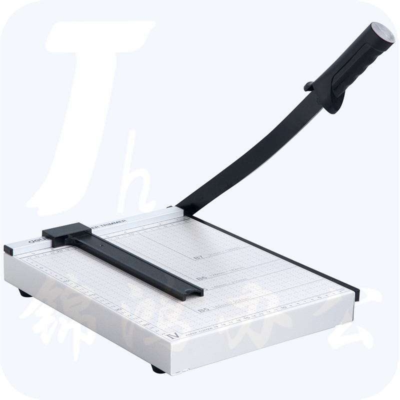 得力8014 切纸机12"*10" 白灰色