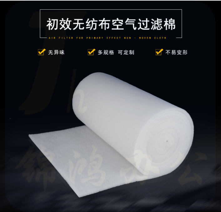 环保初效进风棉空气过滤棉网精密空调新风机房初效棉防尘棉 宽2米厚20毫米长20米